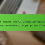 Best Practices for DIY Air Compressor Ventilation: Safety Considerations, Design Tips, and Efficiency