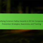 Identifying Common Safety Hazards in DIY Air Compressors: Prevention Strategies, Awareness, and Training