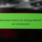Performance metrics for energy-efficient DIY air compressors